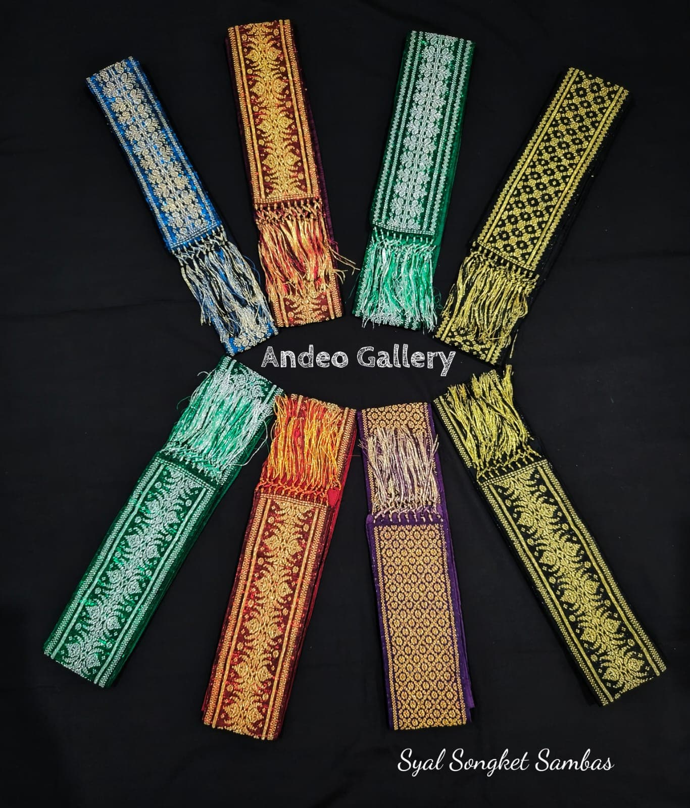 Syal dan Selendang Songket